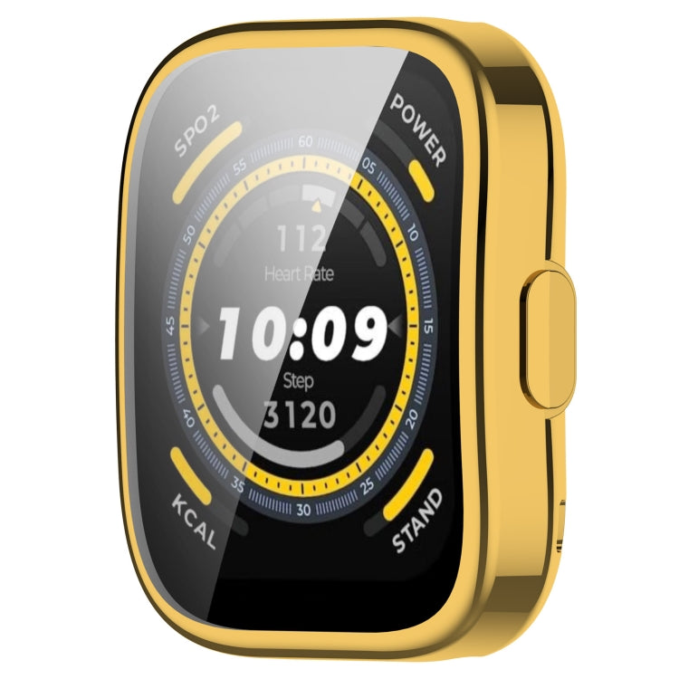 For Amazfit Bip 5 All-Inclusive TPU Protective Case(Gold) - Watch Cases by PMC TechLife | Online Shopping South Africa | PMC TechLife