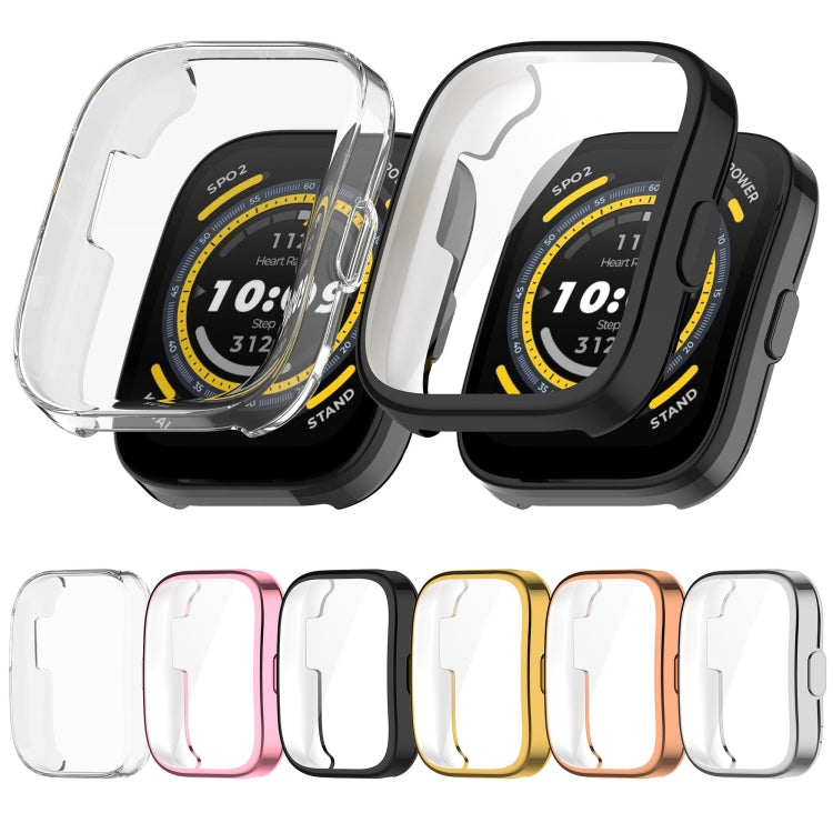 For Amazfit Bip 5 All-Inclusive TPU Protective Case(Sliver) - Watch Cases by PMC TechLife | Online Shopping South Africa | PMC TechLife