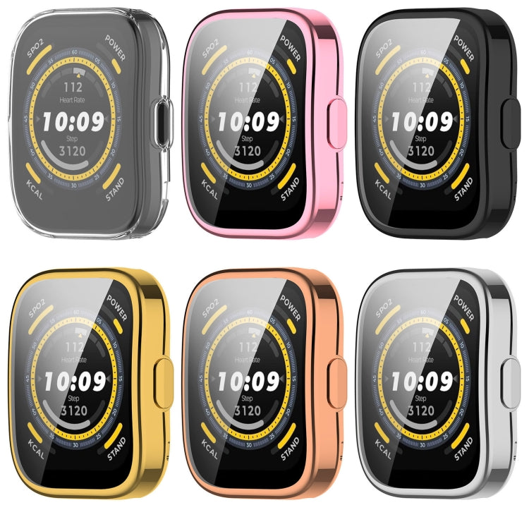 For Amazfit Bip 5 All-Inclusive TPU Protective Case(Sliver) - Watch Cases by PMC TechLife | Online Shopping South Africa | PMC TechLife