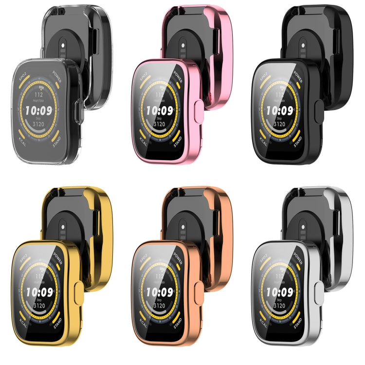 For Amazfit Bip 5 All-Inclusive TPU Protective Case(Sliver) - Watch Cases by PMC TechLife | Online Shopping South Africa | PMC TechLife