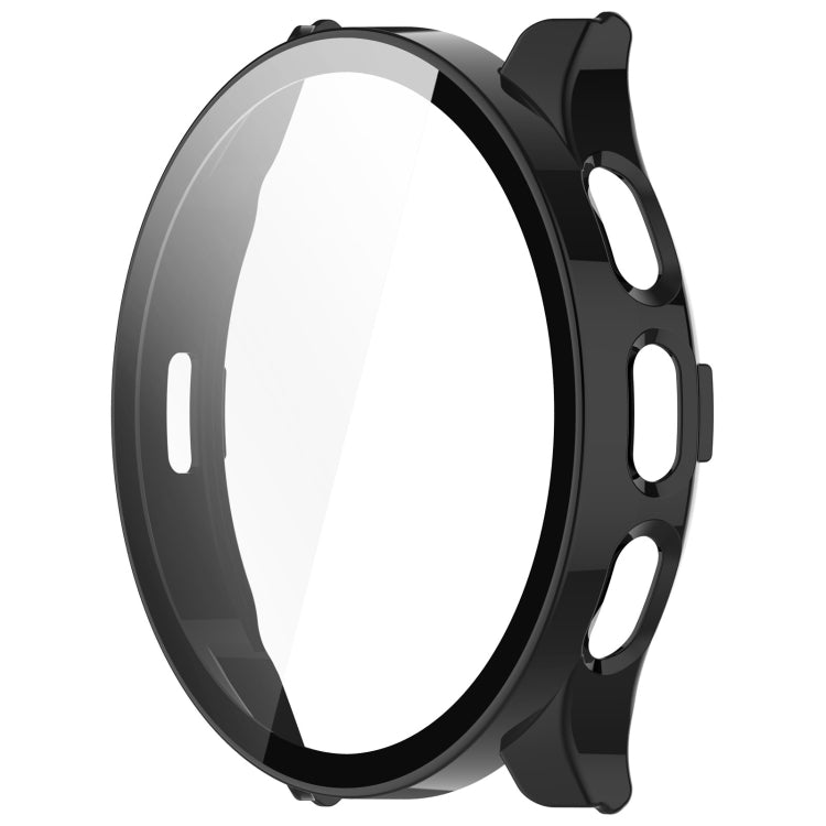 For Garmin Venu 3S PC + Tempered Film Integrated Watch Protective Case(Black) - Watch Cases by PMC TechLife | Online Shopping South Africa | PMC TechLife | Buy Now Pay Later Mobicred