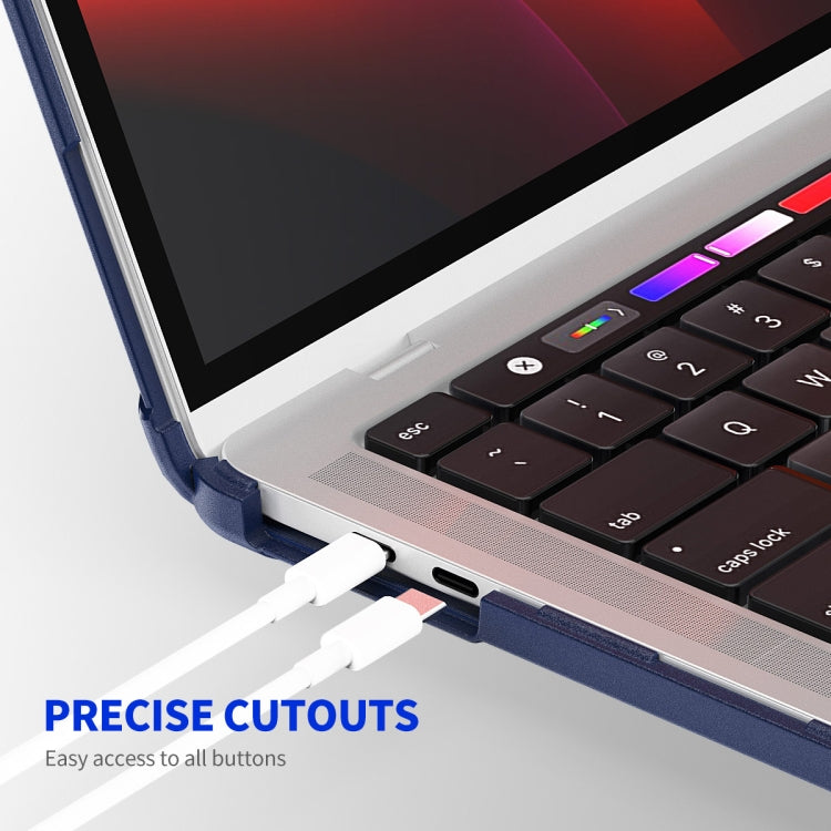 For MacBook Air 13.3 A2179/A2337 ENKAY Hat-Prince 3 in 1 Protective Bracket Case Cover Hard Shell with TPU Keyboard Film / PET Screen Protector, Version:US(Purple) - free shipping - PMC Jewellery - Order now!