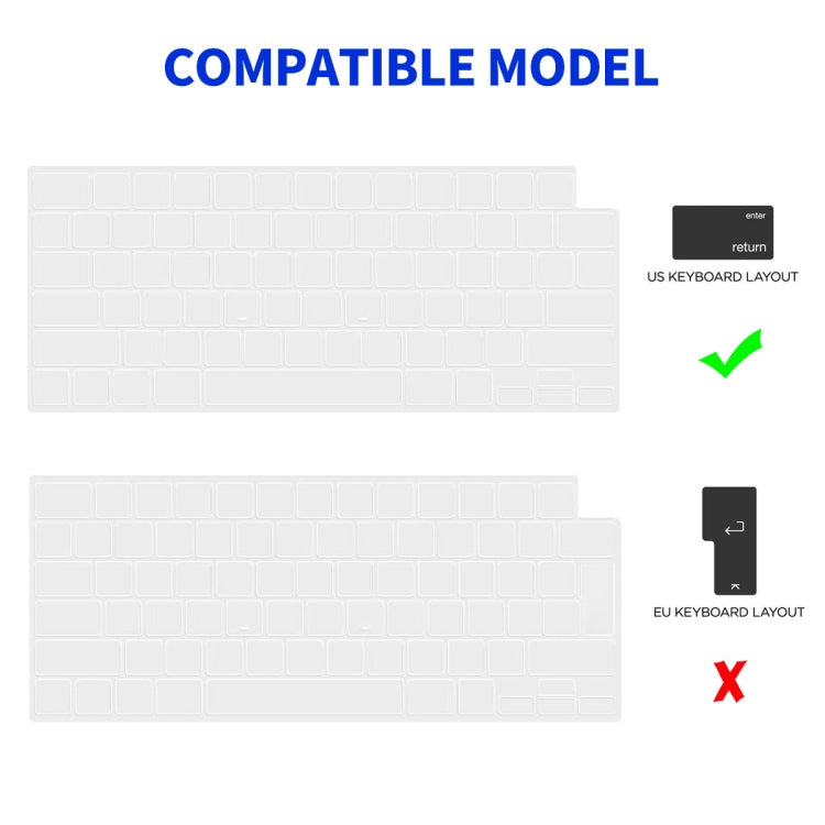 For MacBook Air 15.3 A2941 ENKAY Hat-Prince 3 in 1 Protective Bracket Case Cover Hard Shell with TPU Keyboard Film / PET Screen Protector, Version:US(Dark Blue) - free shipping - PMC Jewellery - Order now!