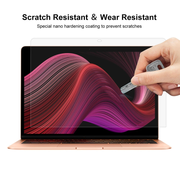 For MacBook Air 13.3 A2179/A2337 ENKAY Hat-Prince 3 in 1 Protective Bracket Case Cover Hard Shell with TPU Keyboard Film / PET Screen Protector, Version:EU(Dark Blue) - free shipping - PMC Jewellery - Order now!