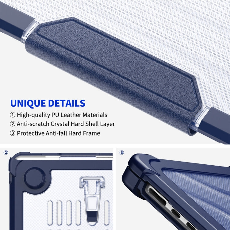 For MacBook Air 15.3 A2941/M3 2024 A3114 ENKAY Hat-Prince 3 in 1 Protective Bracket Case Cover Hard Shell with TPU Keyboard Film / PET Screen Protector, Version:EU(Pink) - free shipping - PMC TechLife - Order now!