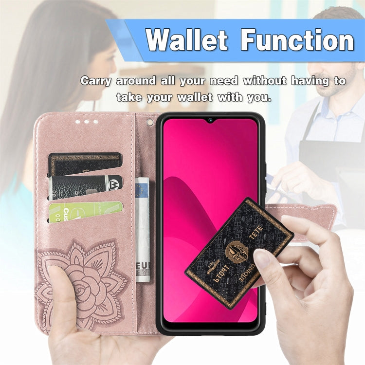 For iPhone 16e Butterfly Love Flower Embossed Leather Phone Case(Lavender) - free shipping - PMC TechLife - Order now!