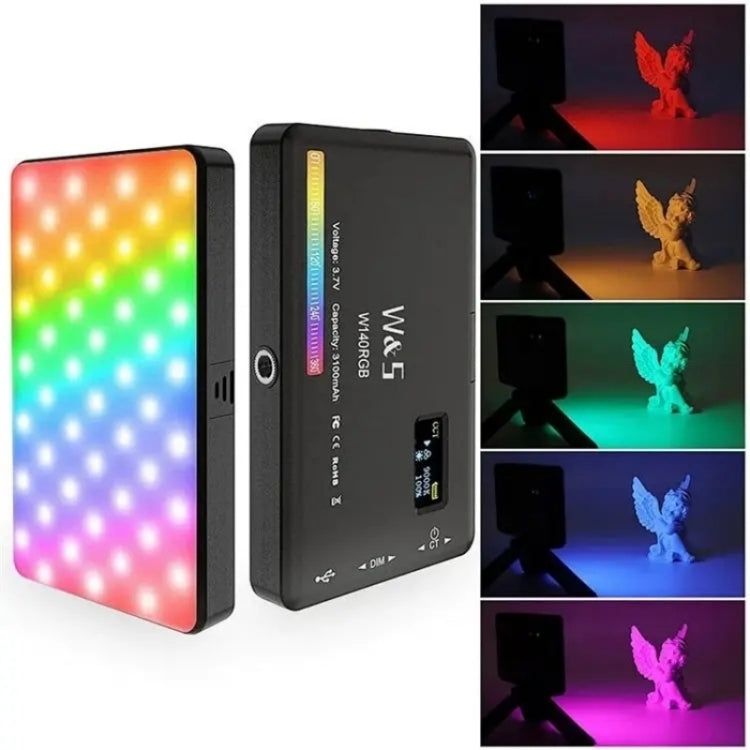 VLOGLITE W140RGB For Vlogging Photography LED Video Light Full Color RGB Camera Fill Light - free shipping - PMC TechLife - Order now!