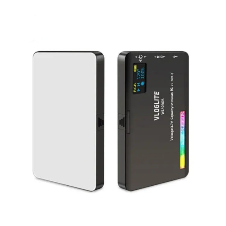 VLOGLITE W140RGB For Vlogging Photography LED Video Light Full Color RGB Camera Fill Light - free shipping - PMC TechLife - Order now!