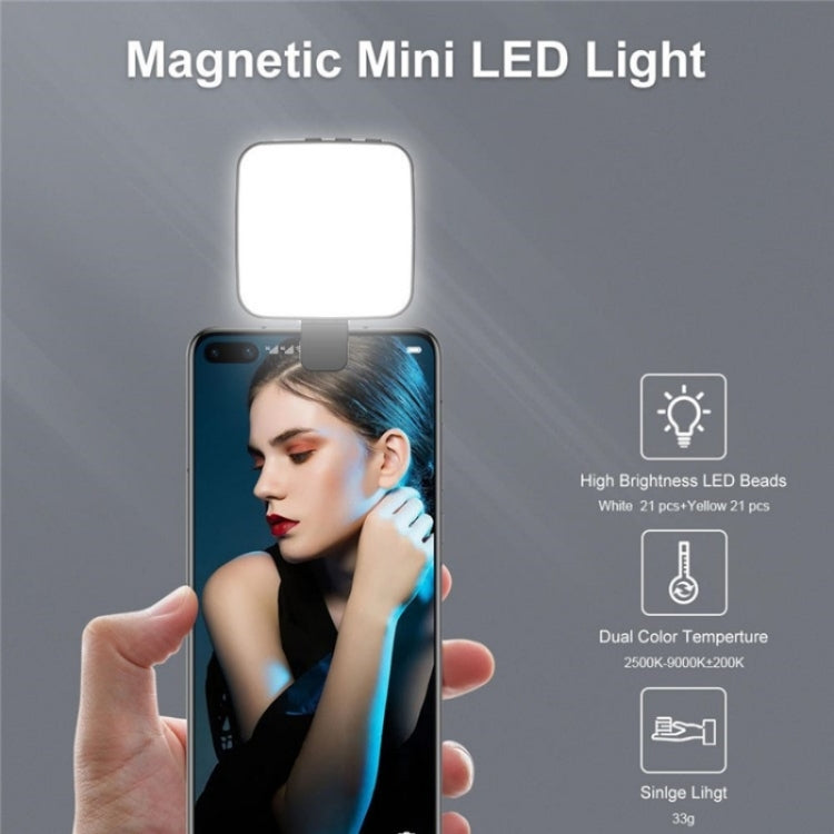 VLOGLITE W42 Laptop Magnetic Mini LED Fill Light Rechargeable Selfie Light Portable Phone Light -  by VLOGLITE | Online Shopping South Africa | PMC TechLife | Buy Now Pay Later Mobicred