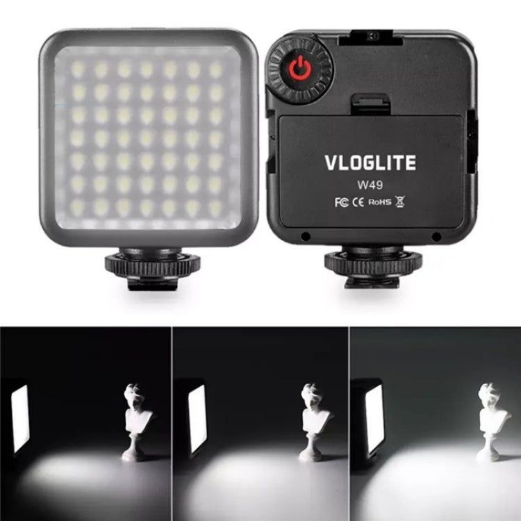 VLOGLITE W49 Photography Cell Phone Live Streaming Beauty Lights Mini Fill Light LED Camera Light -  by VLOGLITE | Online Shopping South Africa | PMC TechLife | Buy Now Pay Later Mobicred