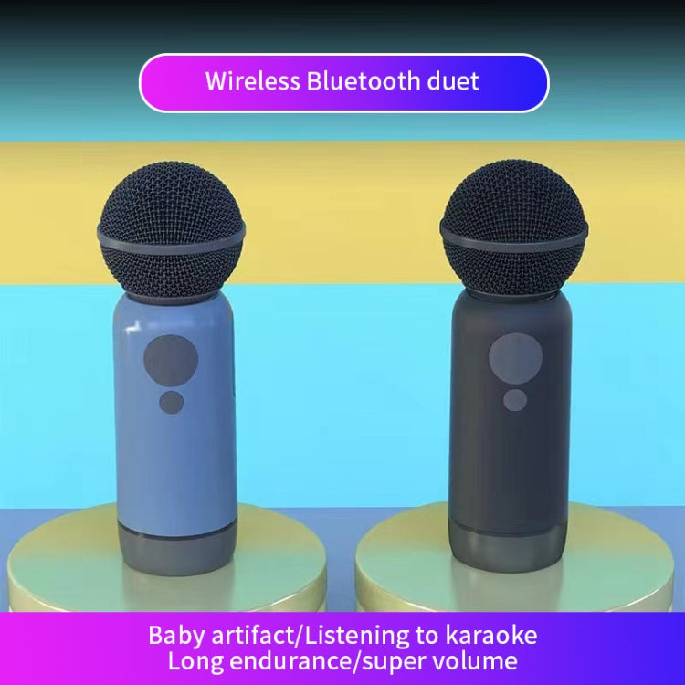 K1 Handheld Bluetooth Microphone Support Mobile Phone Connection(Blue) - Microphone by PMC TechLife | Online Shopping South Africa | PMC TechLife | Buy Now Pay Later Mobicred