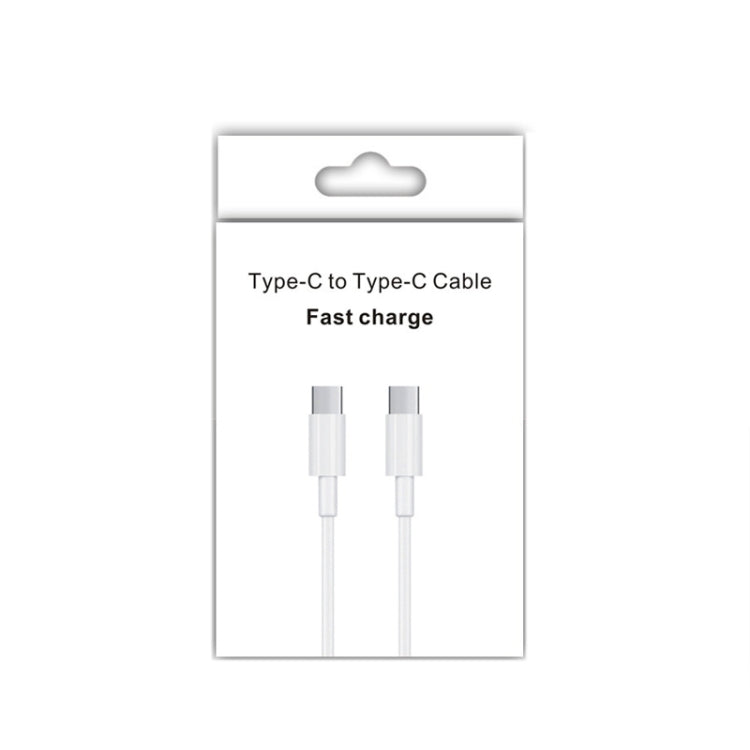 XJ-97 60W 3A USB-C / Type-C to Type-C Fast Charging Data Cable, Cable Length:0.3m - USB-C & Type-C Cable by PMC TechLife | Online Shopping South Africa | PMC TechLife | Buy Now Pay Later Mobicred