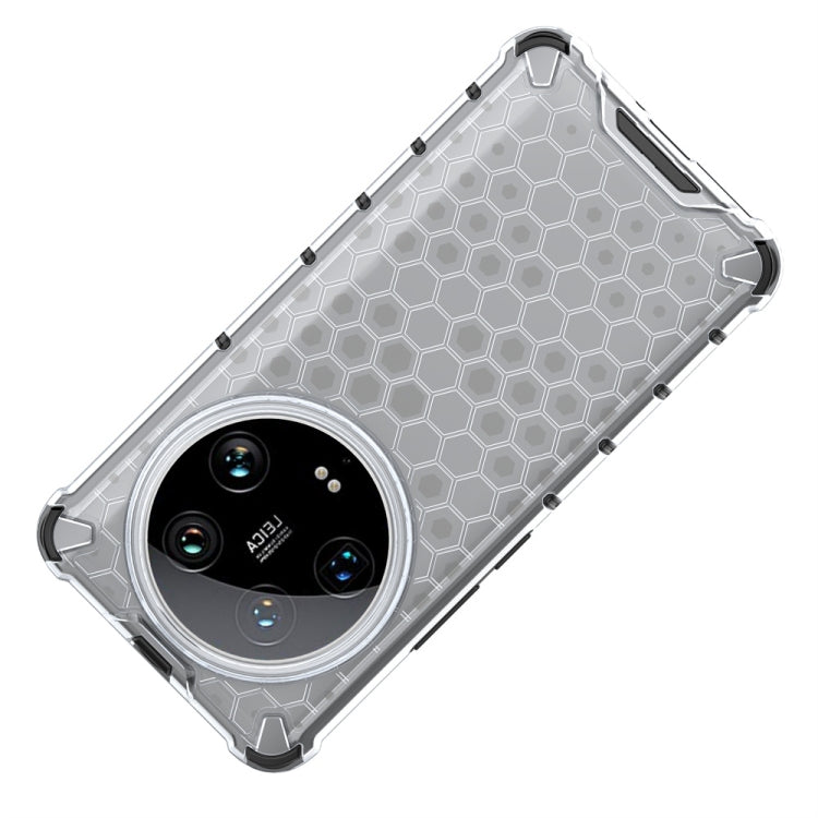 For Xiaomi 14 Ultra Shockproof Honeycomb Phone Case(Green) - 14 Ultra Cases by PMC TechLife | Online Shopping South Africa | PMC TechLife | Buy Now Pay Later Mobicred