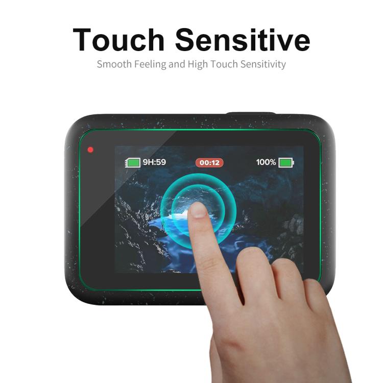 For GoPro HERO12 Black ENKAY Hat-Prince 9H 0.2mm High Alumina-silicon Front ��� Back Camera Tempered Glass Film - Protective Film by ENKAY | Online Shopping South Africa | PMC TechLife | Buy Now Pay Later Mobicred