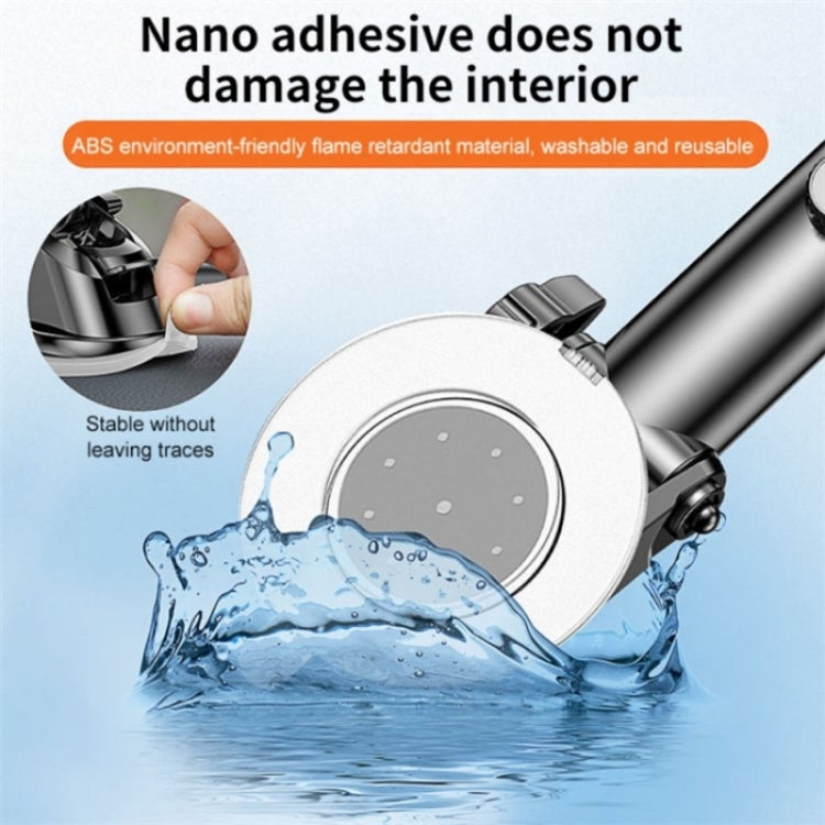 D25+105+K5 Auto Locking Car Phone Clip Telescopic Suction Cup Dashboard Phone Mount Holder(Black) - Universal Car Holders by PMC TechLife | Online Shopping South Africa | PMC TechLife | Buy Now Pay Later Mobicred