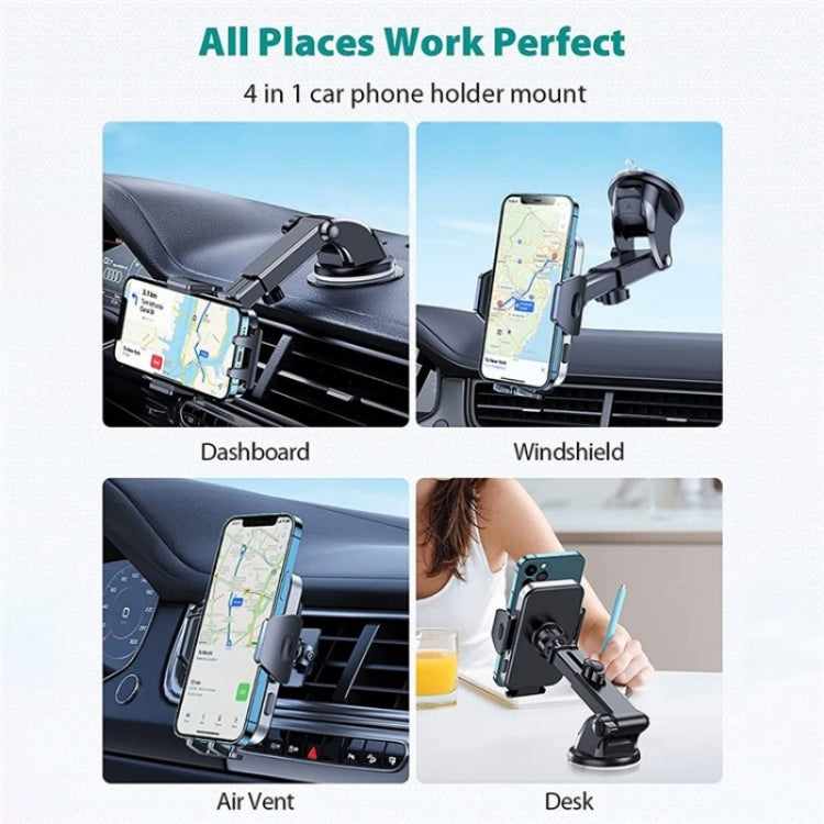 D-281+105+K5 Dashboard Cell Phone Mount Car Air Vent Bracket Car Phone Holder Suction Cup - free shipping - PMC TechLife - Order now!