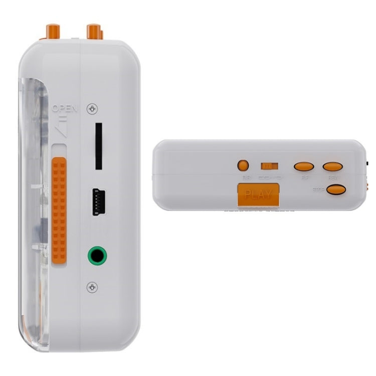 EZCAP 218SP Clear Stereo Walkman Cassette Player Portable Cassette Tape to MP3 Converter - Tape Converter by Ezcap | Online Shopping South Africa | PMC TechLife | Buy Now Pay Later Mobicred