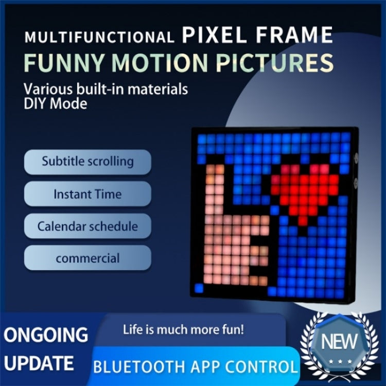 ID16 Advertising IDM Art Cyberpunk Style Cartoon Screen Fun Dynamic Desktop Pixel Screen - LED Billboard by PMC TechLife | Online Shopping South Africa | PMC TechLife | Buy Now Pay Later Mobicred