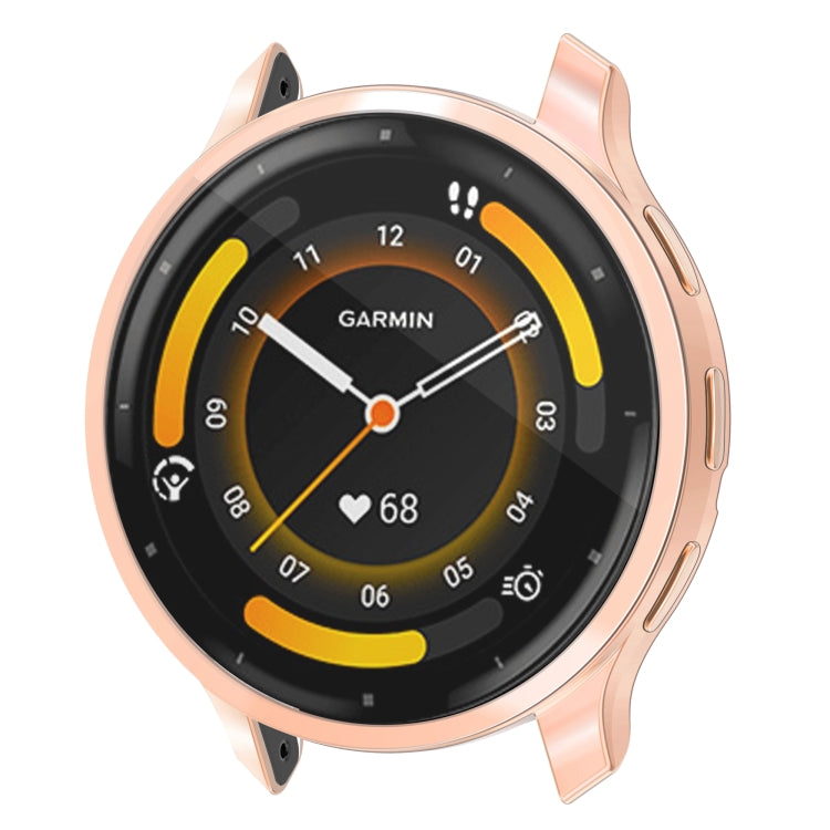For Garmin Venu 3S TPU All-Inclusive Watch Protective Case(Rose Gold) - Watch Cases by PMC TechLife | Online Shopping South Africa | PMC TechLife