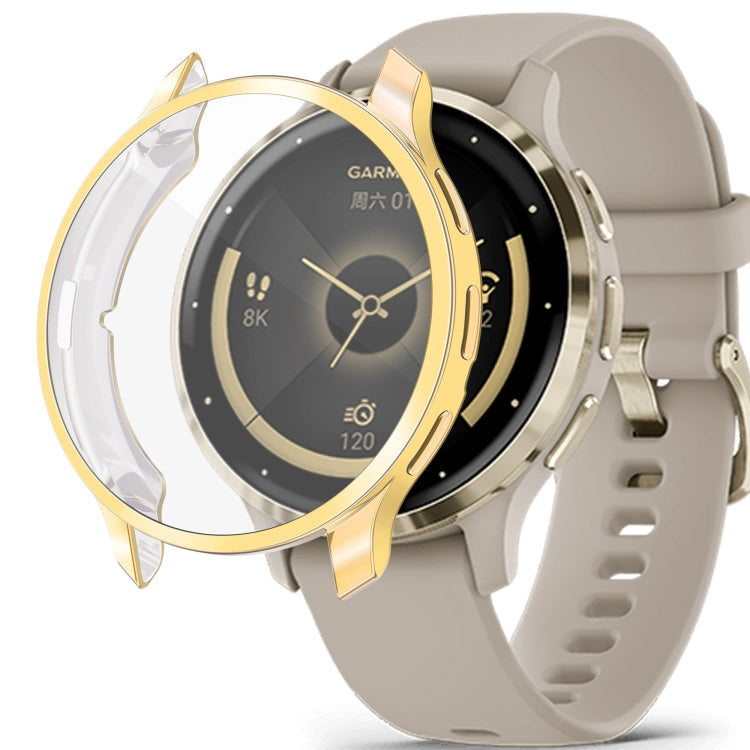 For Garmin Venu 3 TPU All-Inclusive Watch Protective Case(Transparent) - Watch Cases by PMC TechLife | Online Shopping South Africa | PMC TechLife
