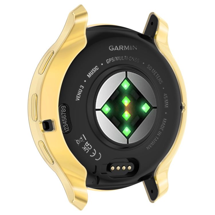 For Garmin Venu 3 TPU All-Inclusive Watch Protective Case(Rose Gold) - Watch Cases by PMC TechLife | Online Shopping South Africa | PMC TechLife