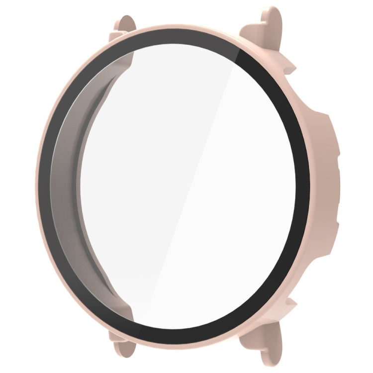 For Huawei Watch GT 4 41mm PC + Tempered Film Integrated Watch Protective Case(Pink) - Watch Cases by PMC TechLife | Online Shopping South Africa | PMC TechLife | Buy Now Pay Later Mobicred