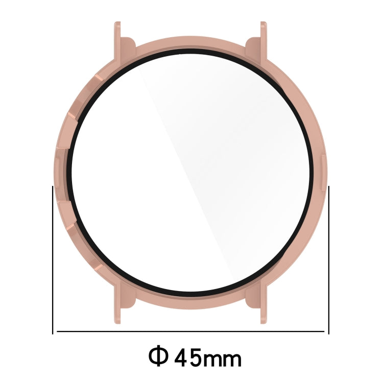 For Huawei Watch GT 4 41mm PC + Tempered Film Integrated Watch Protective Case(Transparent) - Watch Cases by PMC TechLife | Online Shopping South Africa | PMC TechLife