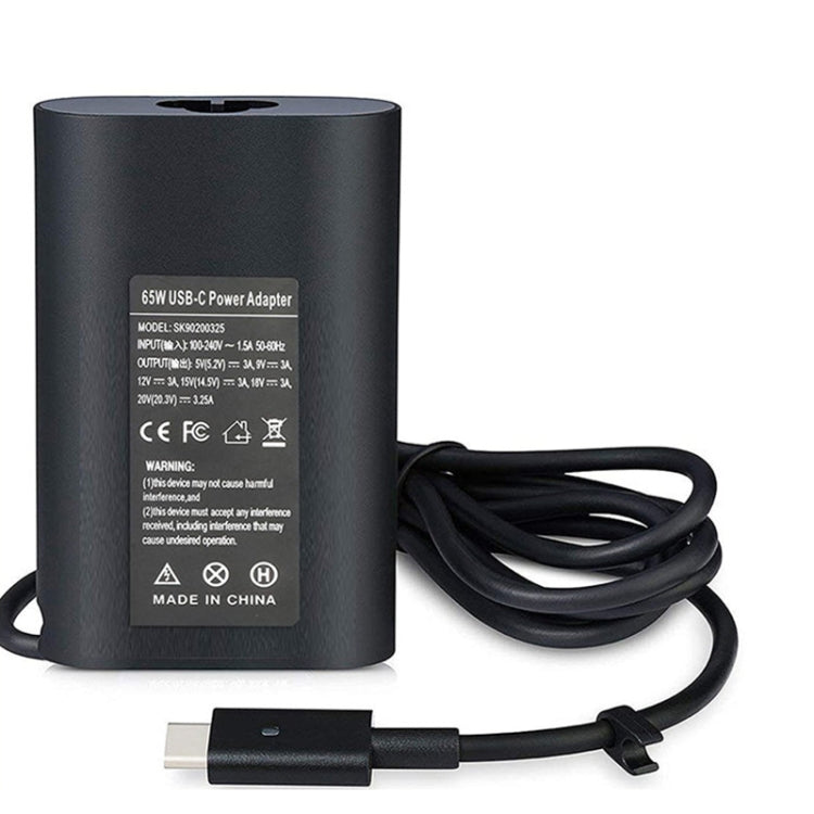 For Dell 5280 5480 5580 7390 7370 65W TYPE-C USB-C Thunderbolt 3 Power Adapter Charger(UK Plug) - For Dell by PMC TechLife | Online Shopping South Africa | PMC TechLife | Buy Now Pay Later Mobicred