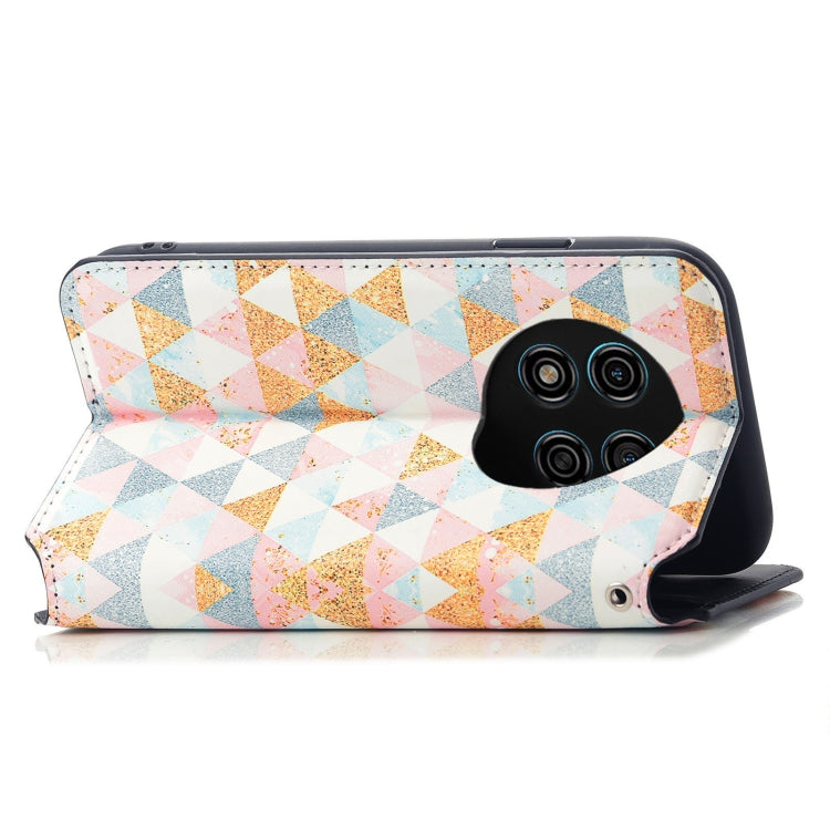 For Ulefone Note 15 CaseNeo Colorful Magnetic Leather Phone Case(Rhombus) - Ulefone Cases by PMC Jewellery | Online Shopping South Africa | PMC Jewellery | Buy Now Pay Later Mobicred