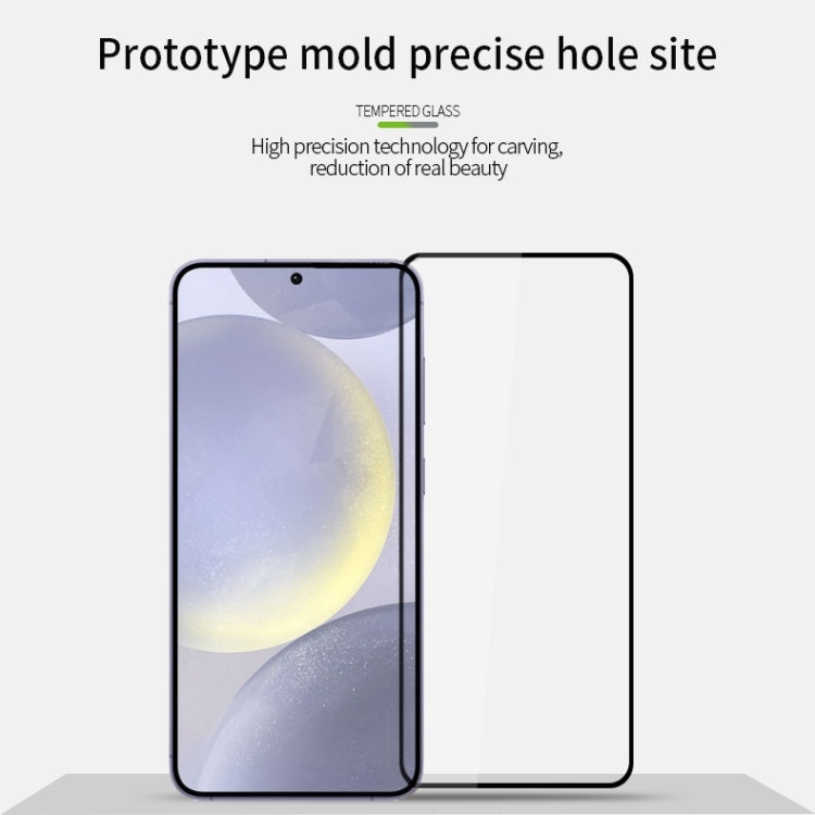 For Samsung Galaxy S24 FE 5G PINWUYO 9H 2.5D Full Screen Tempered Glass Film(Black) - free shipping - PMC Jewellery - Order now!
