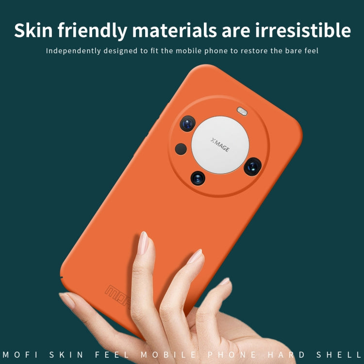 For Huawei Mate 60 MOFI Qin Series Skin Feel All-inclusive PC Phone Case(Black) - Huawei Cases by MOFI | Online Shopping South Africa | PMC TechLife | Buy Now Pay Later Mobicred