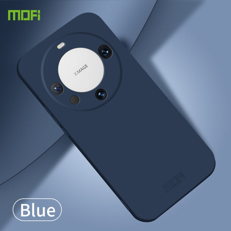 For Huawei Mate 60 MOFI Qin Series Skin Feel All-inclusive PC Phone Case(Blue) - Huawei Cases by MOFI | Online Shopping South Africa | PMC TechLife