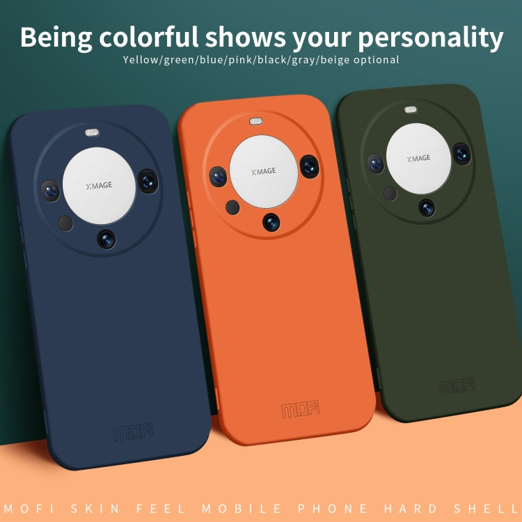 For Huawei Mate 60 MOFI Qin Series Skin Feel All-inclusive PC Phone Case(Green) - Huawei Cases by MOFI | Online Shopping South Africa | PMC TechLife | Buy Now Pay Later Mobicred