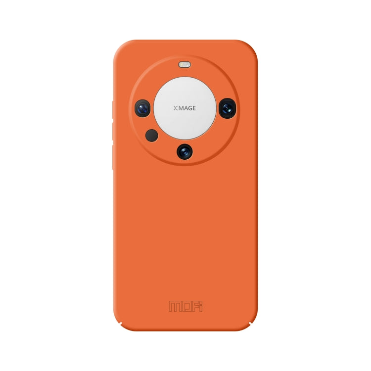 For Huawei Mate 60 Pro MOFI Qin Series Skin Feel All-inclusive PC Phone Case(Orange) - Huawei Cases by MOFI | Online Shopping South Africa | PMC TechLife | Buy Now Pay Later Mobicred