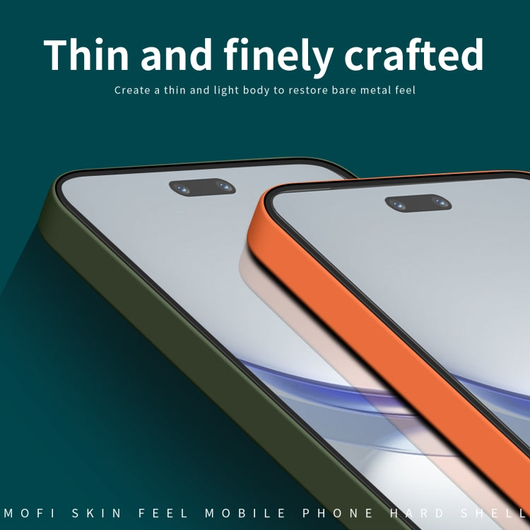 For Huawei nova 12 Pro / 12 Ultra MOFI Qin Series Skin Feel All-inclusive PC Phone Case(Beige) - Huawei Cases by MOFI | Online Shopping South Africa | PMC TechLife | Buy Now Pay Later Mobicred