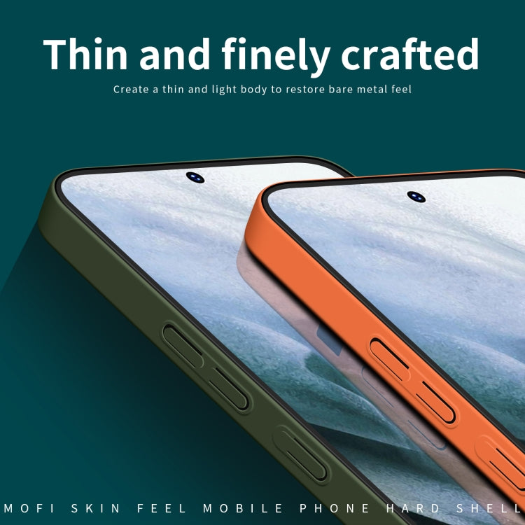 For Samsung Galaxy S23 5G MOFI Qin Series Skin Feel All-inclusive PC Phone Case(Orange) - Galaxy S23 5G Cases by MOFI | Online Shopping South Africa | PMC TechLife | Buy Now Pay Later Mobicred