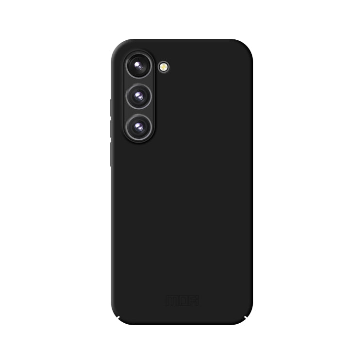For Samsung Galaxy S23+ 5G MOFI Qin Series Skin Feel All-inclusive PC Phone Case(Black) - Galaxy Phone Cases by MOFI | Online Shopping South Africa | PMC TechLife