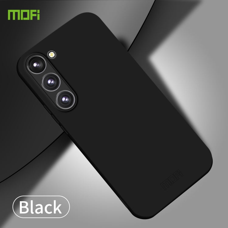 For Samsung Galaxy S23+ 5G MOFI Qin Series Skin Feel All-inclusive PC Phone Case(Black) - Galaxy Phone Cases by MOFI | Online Shopping South Africa | PMC TechLife