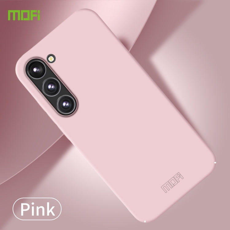For Samsung Galaxy S23+ 5G MOFI Qin Series Skin Feel All-inclusive PC Phone Case(Pink) - Galaxy Phone Cases by MOFI | Online Shopping South Africa | PMC TechLife | Buy Now Pay Later Mobicred