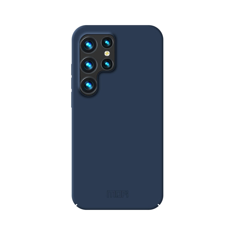 For Samsung Galaxy S24 Ultra 5G MOFI Qin Series Skin Feel All-inclusive PC Phone Case(Blue) - Galaxy S24 Ultra 5G Cases by MOFI | Online Shopping South Africa | PMC TechLife