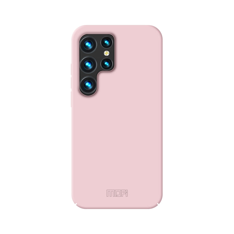 For Samsung Galaxy S24 Ultra 5G MOFI Qin Series Skin Feel All-inclusive PC Phone Case(Pink) - Galaxy S24 Ultra 5G Cases by MOFI | Online Shopping South Africa | PMC TechLife