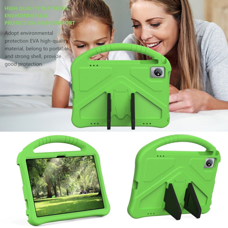 For Teclast M40 Plus 2022 EVA Shockproof Tablet Case with Holder(Green) - Teclast by PMC TechLife | Online Shopping South Africa | PMC TechLife | Buy Now Pay Later Mobicred