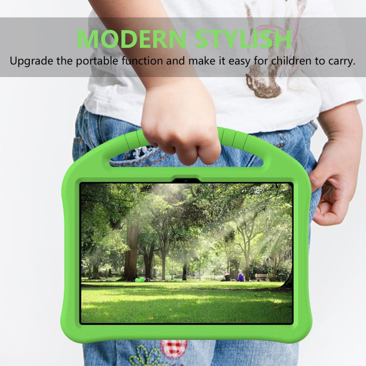 For Teclast M40 Plus 2022 EVA Shockproof Tablet Case with Holder(Green) - Teclast by PMC TechLife | Online Shopping South Africa | PMC TechLife | Buy Now Pay Later Mobicred