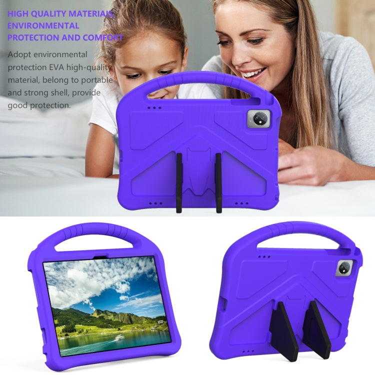 For Teclast M40 SE 2022 EVA Shockproof Tablet Case with Holder(Purple) - Teclast by PMC TechLife | Online Shopping South Africa | PMC TechLife | Buy Now Pay Later Mobicred