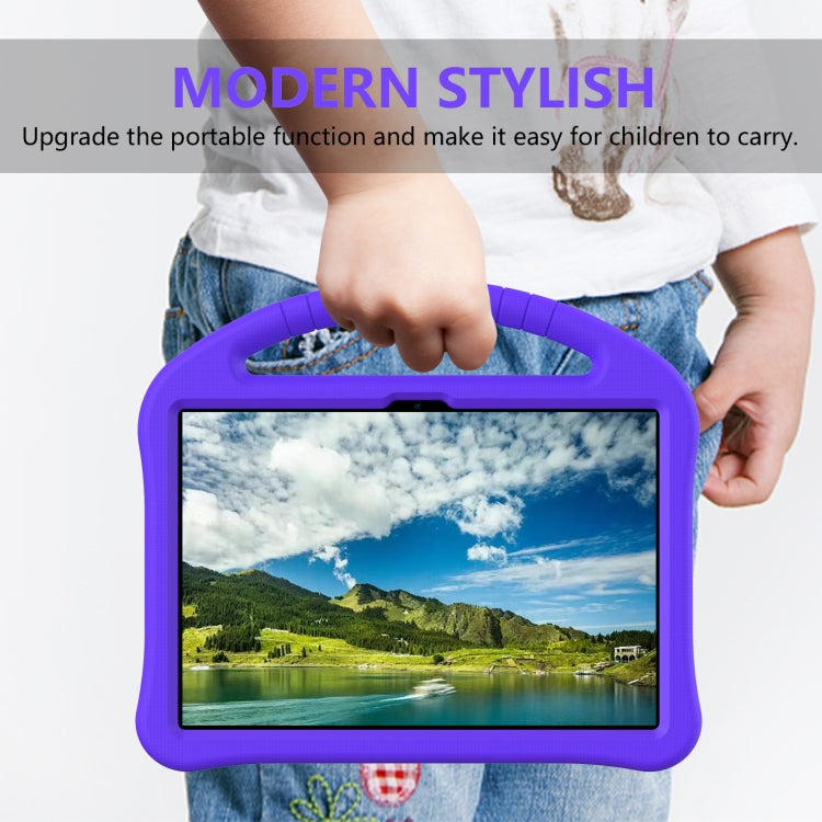 For Teclast M40 Pro 2023 EVA Shockproof Tablet Case with Holder(Purple) - Teclast by PMC TechLife | Online Shopping South Africa | PMC TechLife | Buy Now Pay Later Mobicred