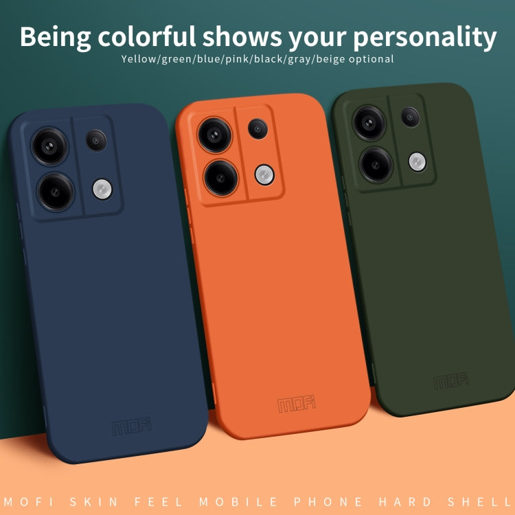 For Xiaomi Redmi Note 13 Pro 5G MOFI Qin Series Skin Feel All-inclusive PC Phone Case(Gray) - Xiaomi Cases by MOFI | Online Shopping South Africa | PMC TechLife | Buy Now Pay Later Mobicred