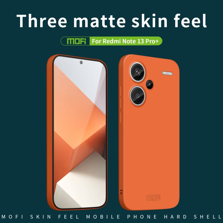 For Xiaomi Redmi Note 13 Pro+ MOFI Qin Series Skin Feel All-inclusive PC Phone Case(Pink) - Note 13 Pro+ Cases by MOFI | Online Shopping South Africa | PMC TechLife