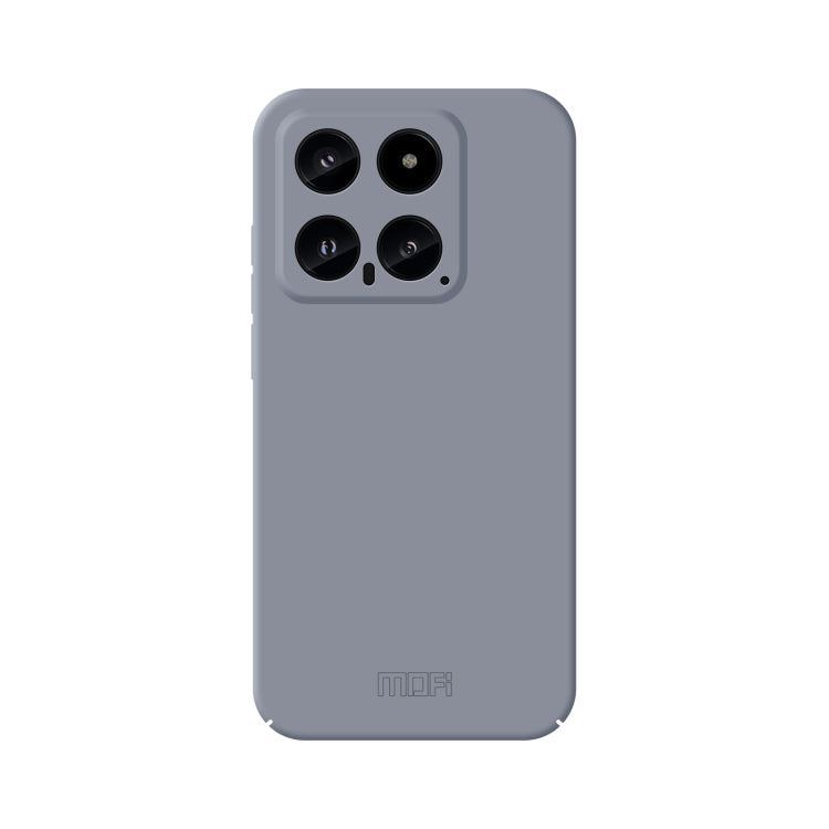 For Xiaomi 14 MOFI Qin Series Skin Feel All-inclusive PC Phone Case(Gray) - 14 Cases by MOFI | Online Shopping South Africa | PMC TechLife