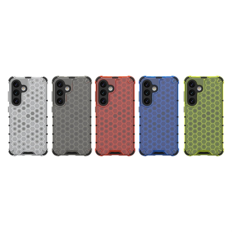 For Samsung Galaxy S24 5G Shockproof Honeycomb Phone Case(Green) - Galaxy S24 5G Cases by PMC TechLife | Online Shopping South Africa | PMC TechLife