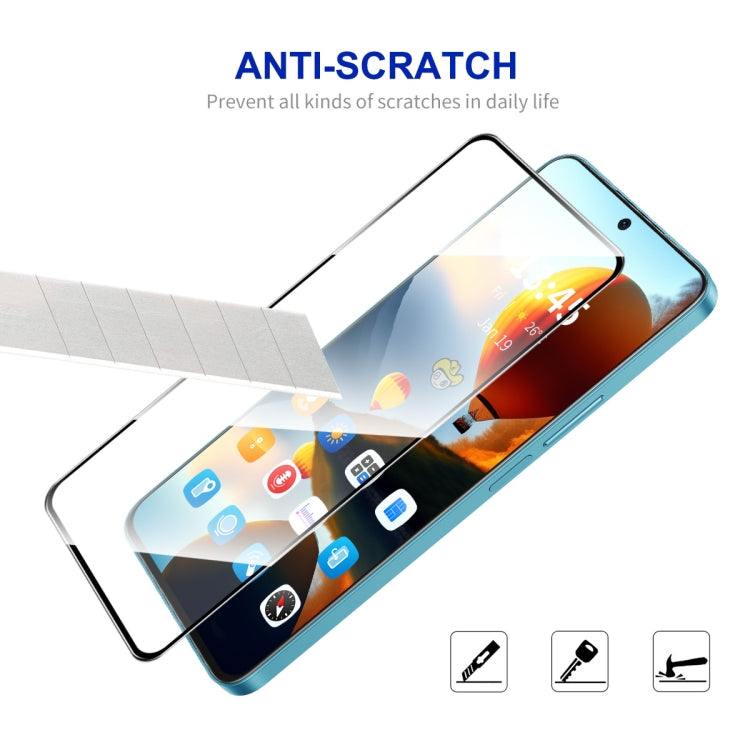 For Google Pixel 9 5pcs ENKAY Hat-Prince Full Glue High Aluminum-silicon Tempered Glass Film - Google Tempered Glass by ENKAY | Online Shopping South Africa | PMC TechLife | Buy Now Pay Later Mobicred